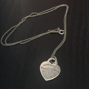 Tiffany & Co Return to Tiffany heart necklace